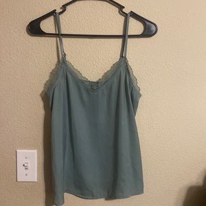 Hollister silk lace tank top size small